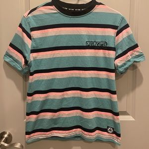 Welcome green n pink shirt